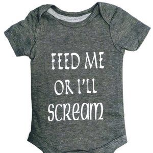 Cute baby onesie size 3-6 months